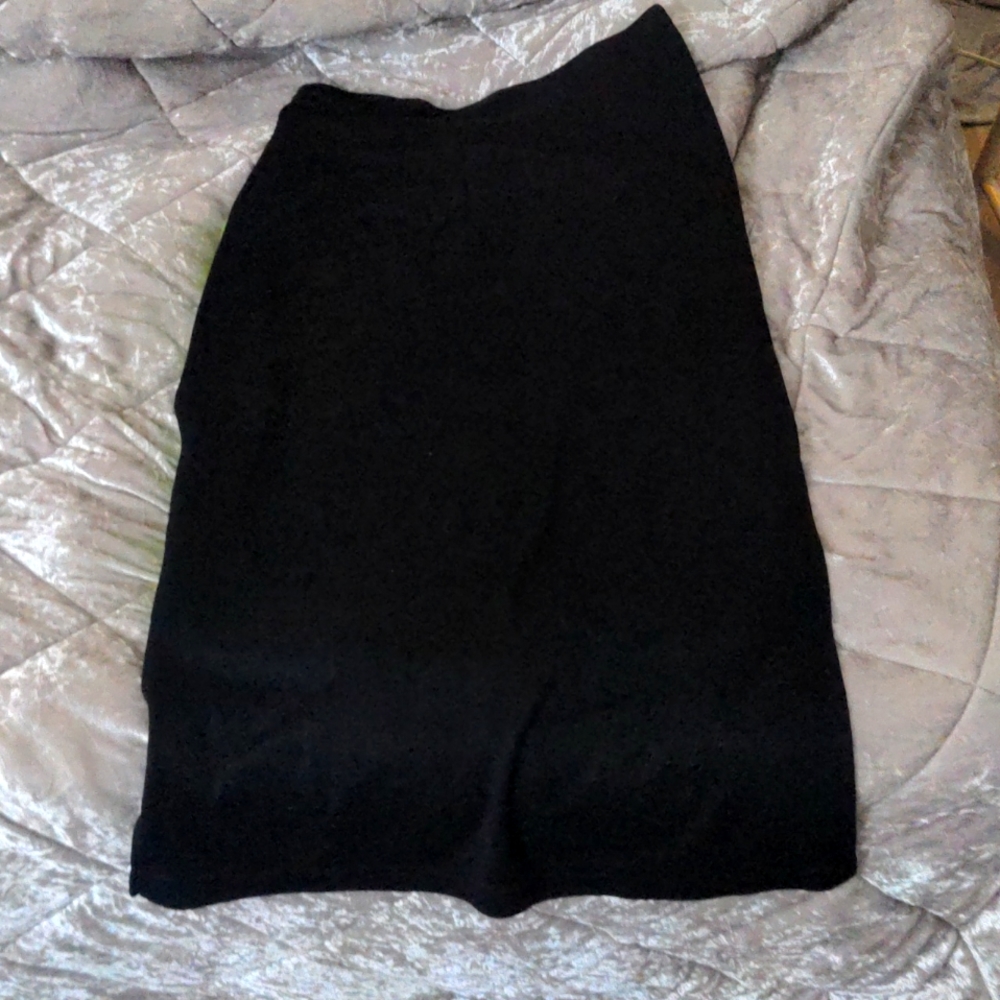 JAZZIE BLACK PENCIL LONG SKIRT SIZE 2X